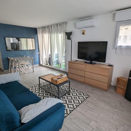 Charmant 2P, Piscine, Clim, A 5 Min De La Plage 발로리스 외부 사진